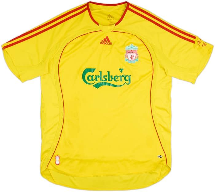2006-07 Liverpool Away Shirt Gerrard #8 - 5/10 - (L)