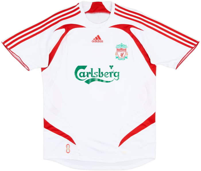 2007-08 Liverpool Away Shirt Gerrard #8 - 5/10 - (L)