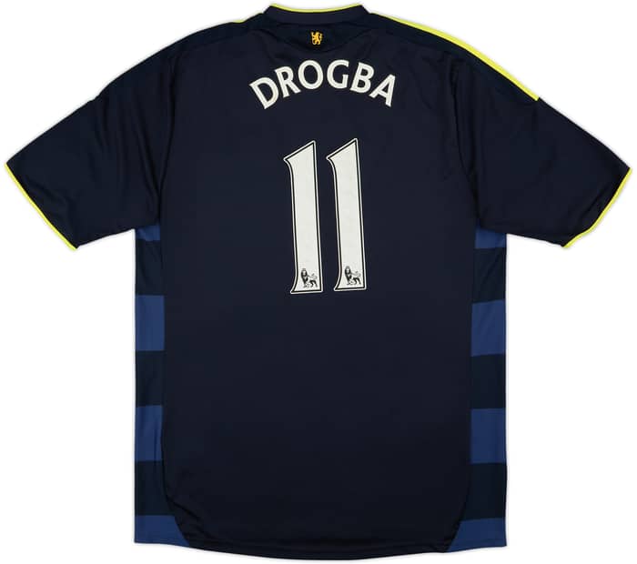 2009-10 Chelsea Away Shirt Drogba #11 - 5/10 - (L)