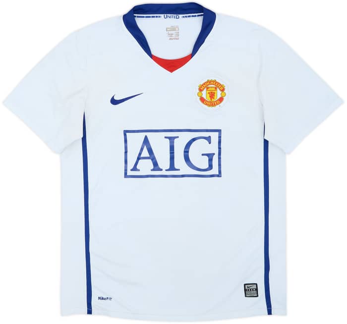 2008-10 Manchester United Away Shirt - 4/10 - (S)