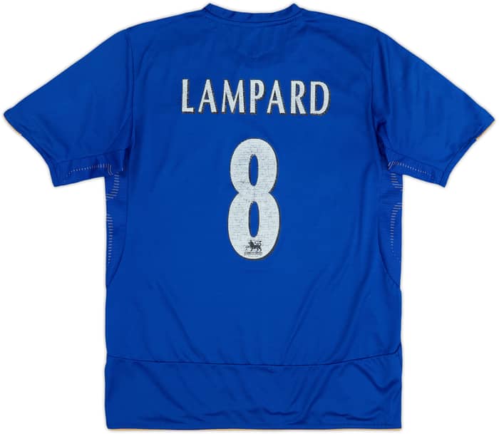 2005-06 Chelsea Centenario Camiseta Local Lampard #8 - 5/10 - (L)