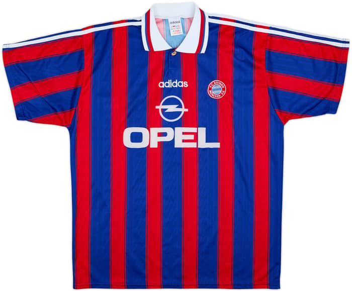 1995-97 Bayern Munich Home Shirt #3 - 6/10 - (XL)