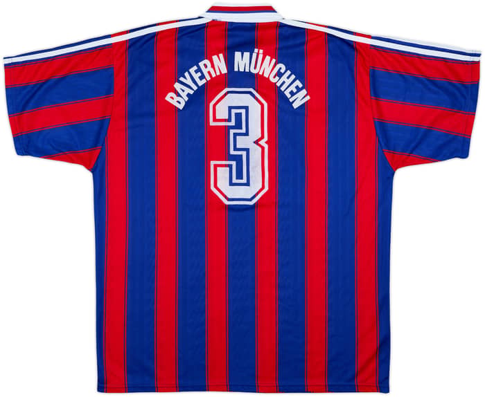 1995-97 Bayern Munich Home Shirt #3 - 6/10 - (XL)