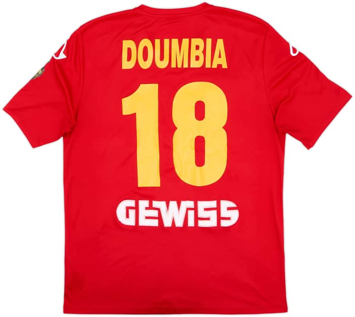 2021-22 AlbinoLeffe Match Issue Away Shirt Doumbia #18