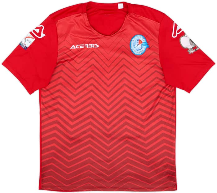 2021-22 AlbinoLeffe Match Issue Away Shirt Doumbia #18