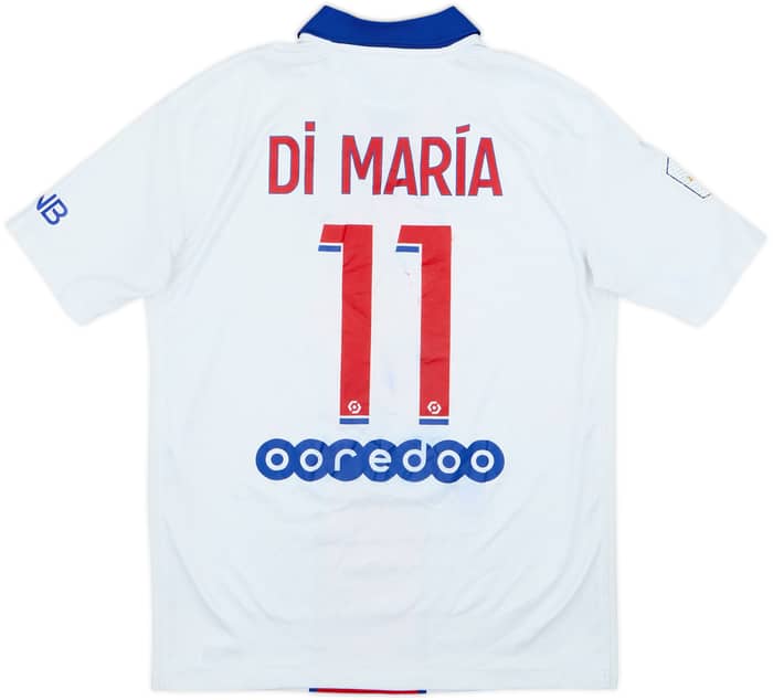 2020-21 Paris Saint-Germain Away Shirt Di Maria #11 - 4/10 - (13-15 Years)