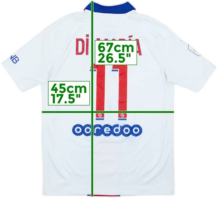 2020-21 Paris Saint-Germain Away Shirt Di Maria #11 - 4/10 - (13-15 Years)