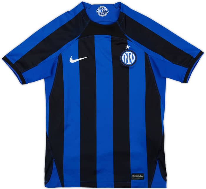 2022-23 Inter Milan Home Shirt - 5/10 - (11-12 Years)