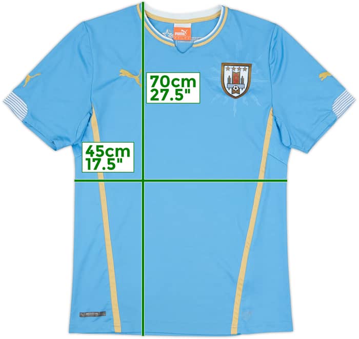 2014-15 Uruguay Home Shirt - 6/10 - (S)