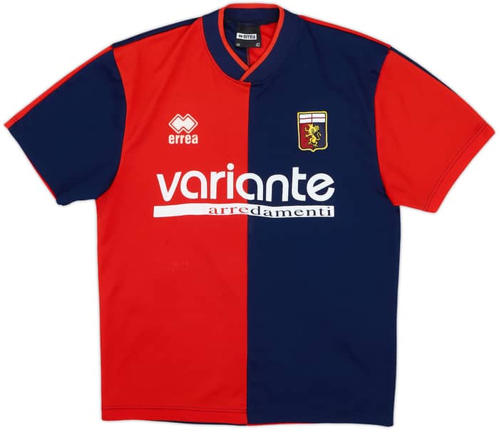2004-05 Genoa Youth Home Shirt #17 - 8/10 - (15-16 Years)