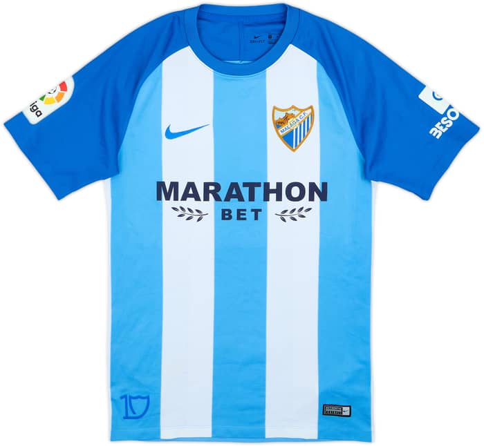 2017-18 Malaga Home Shirt - 6/10 - (S)