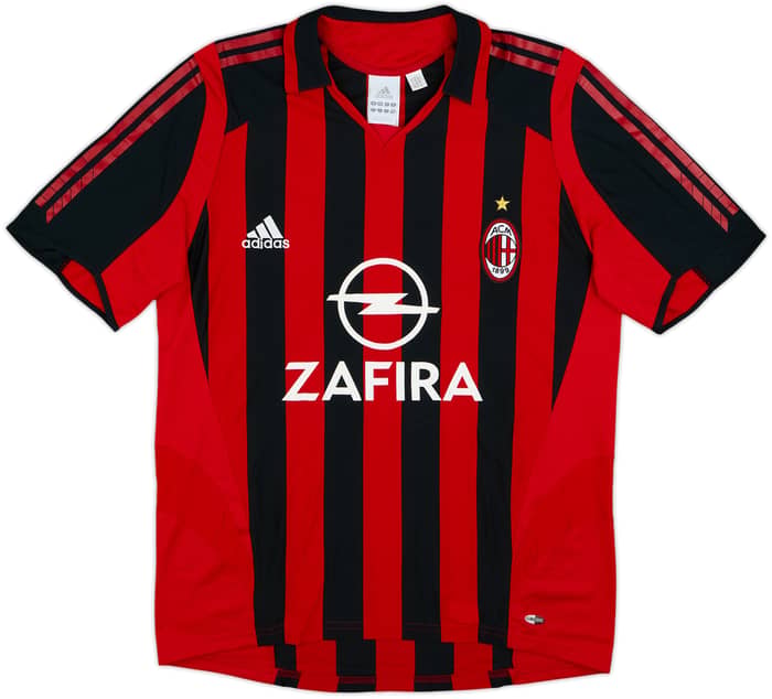 2005-06 AC Milan Home Shirt Kaka #22 - 8/10 - (M)