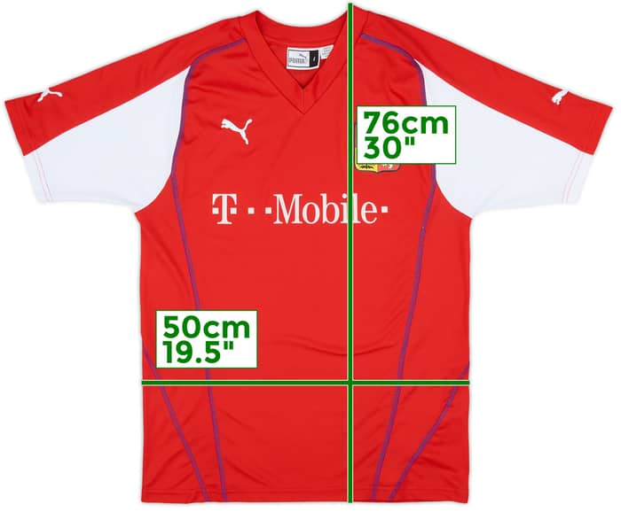 2004-05 Czech Republic 'Signed' Basic Home Shirt - 8/10 - (L)