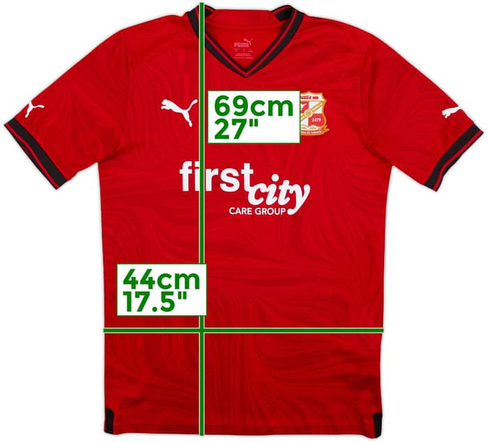 2022-23 Swindon Town Home Shirt - 6/10 - (S)