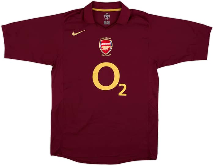 2005-06 Arsenal Home Shirt Henry #14 - 9/10 - (M)