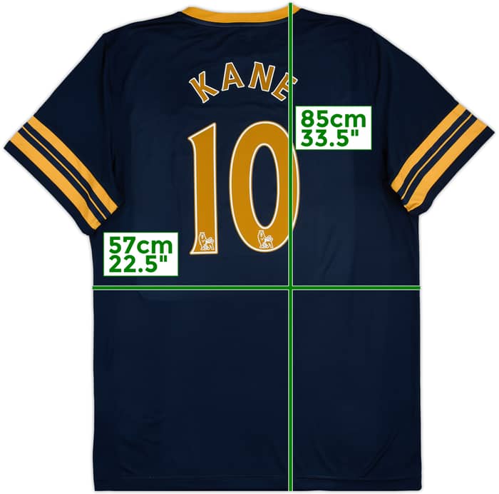 2016-17 Tottenham Away Shirt Kane #10 - 5/10 - (XXL)