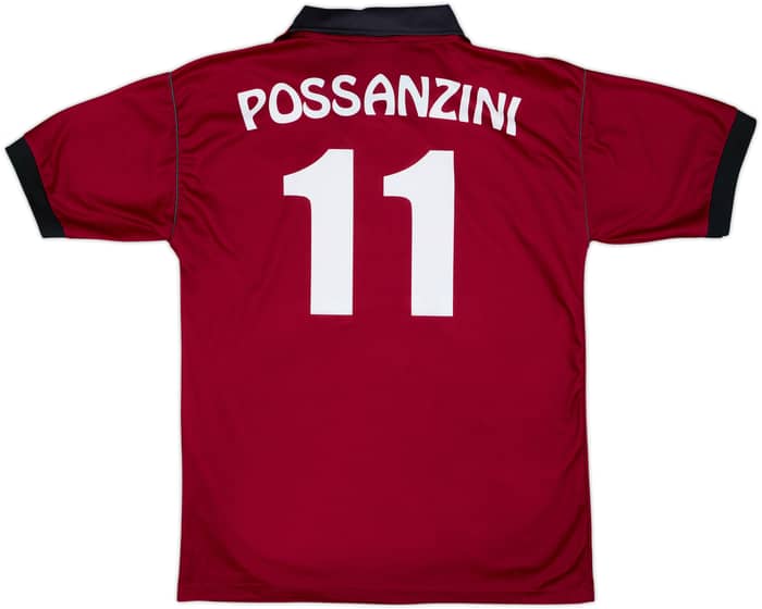 1998-99 Reggina Camiseta de Local Possanzini #11 - 9/10 - (XL)