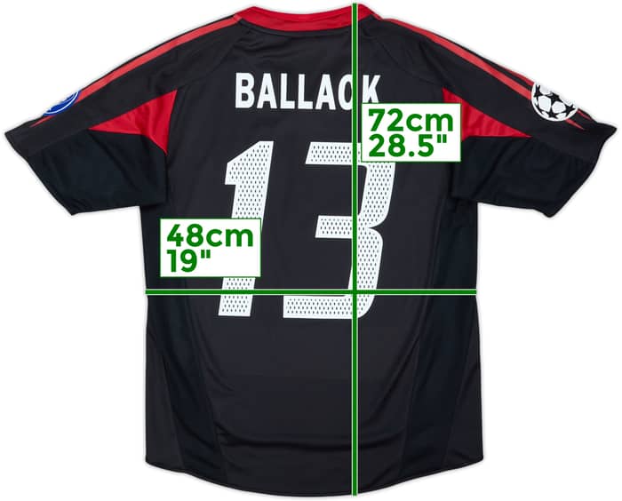 2004-05 Bayern Munich Third Shirt Ballack #13 - 8/10 - (13-14 Years)