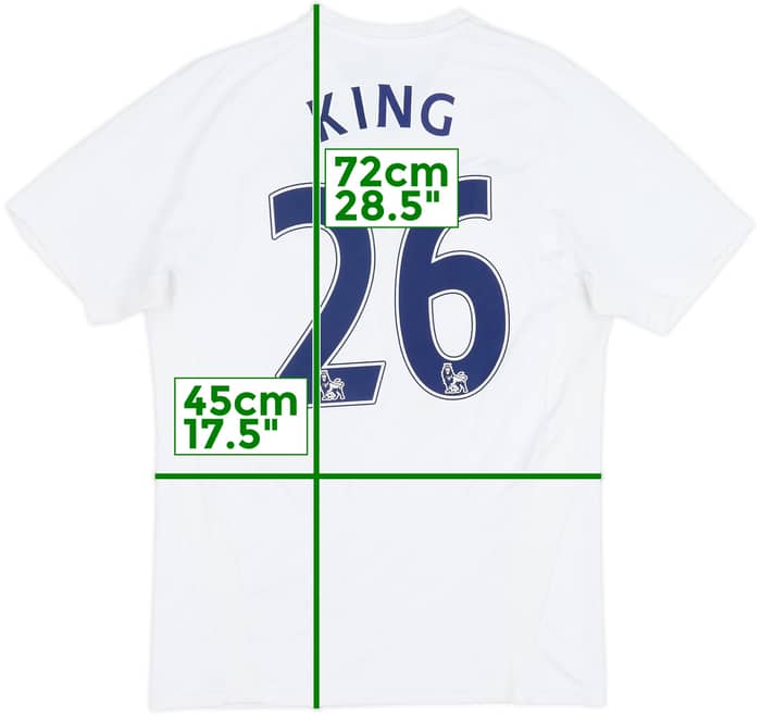 2007-08 Tottenham Home Shirt King #26 - 7/10 - (S)