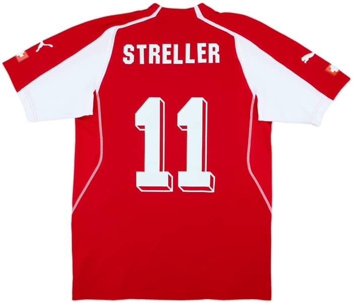 2004-06 Switzerland Home Shirt Streller #11 - 8/10 - (M)