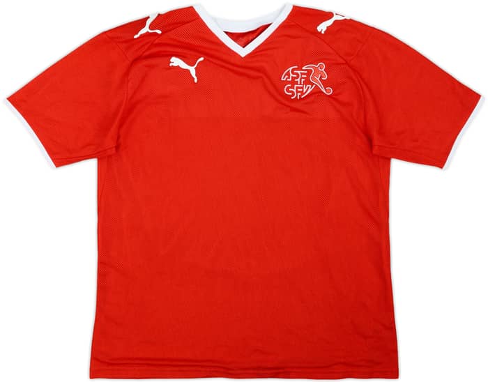 2008-10 Switzerland Home Shirt - 7/10 - (XL.Boys)