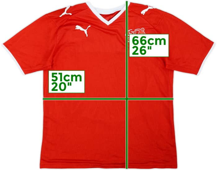 2008-10 Switzerland Home Shirt - 7/10 - (XL.Boys)