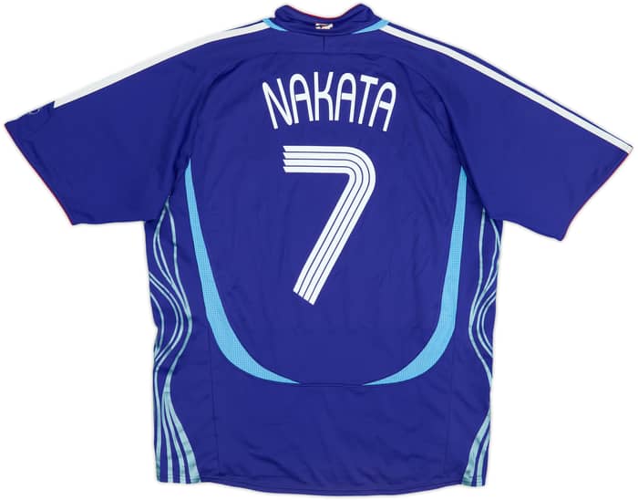 2006-08 Japan Home Shirt Nakata #7 - 6/10 - (M)