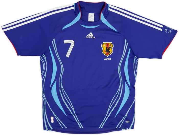2006-08 Japan Home Shirt Nakata #7 - 6/10 - (M)