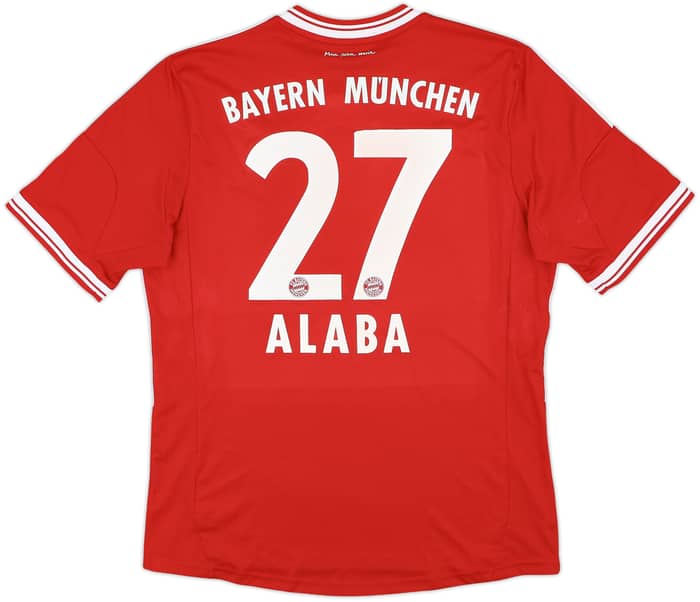 2013-14 Bayern Munich Home Shirt Alaba #27 - 5/10 - (L)