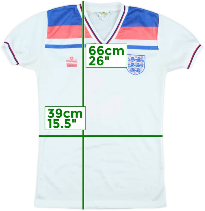 1980-83 England Home Shirt #3 - 8/10 - (Y)