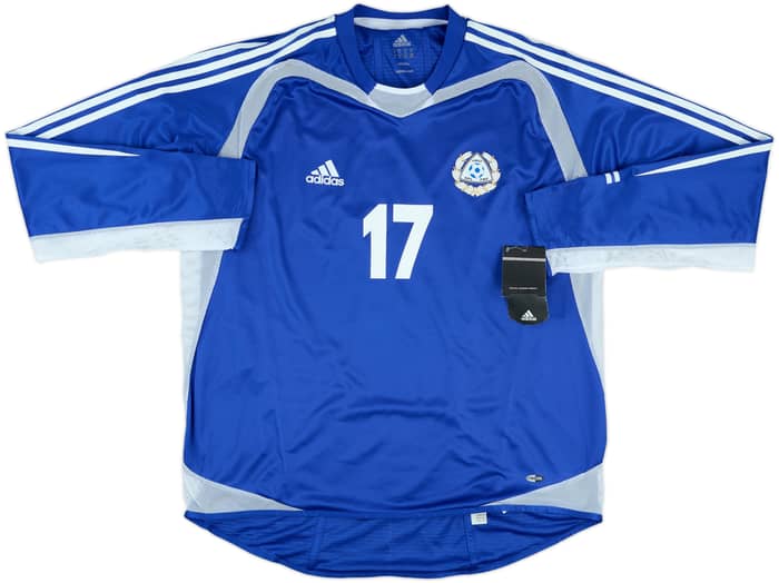 2004-06 Finland Player Issue Away L/S Shirt #17 (XL)