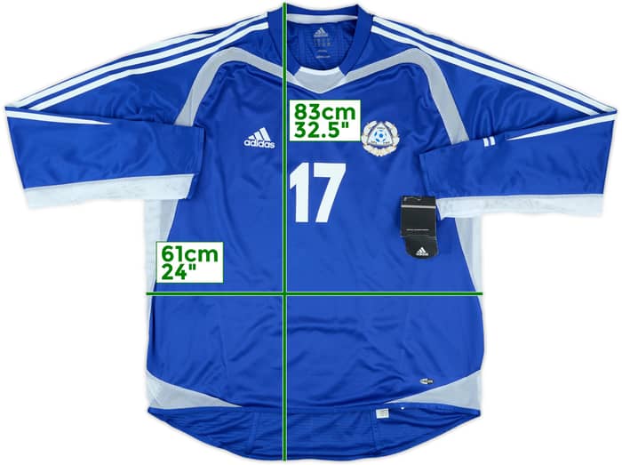2004-06 Finland Player Issue Away L/S Shirt #17 (XL)