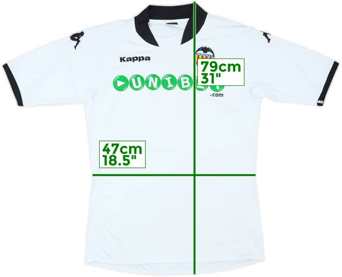 2009-10 Valencia Home Shirt #4 - 4/10 - (L)