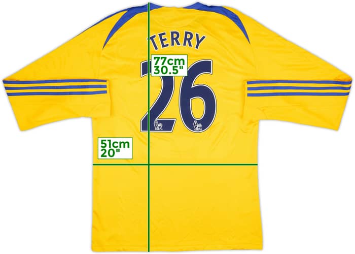 2008-09 Chelsea Third L/S Shirt Terry #26 - 6/10 - (XL)