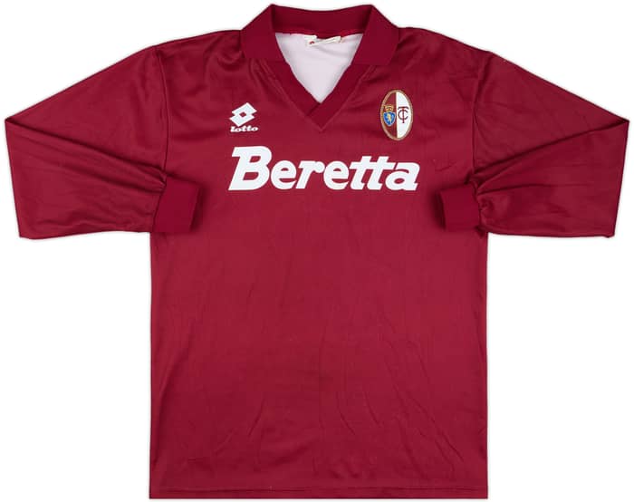 1993-94 Torino Match Issue Home L/S Shirt #15