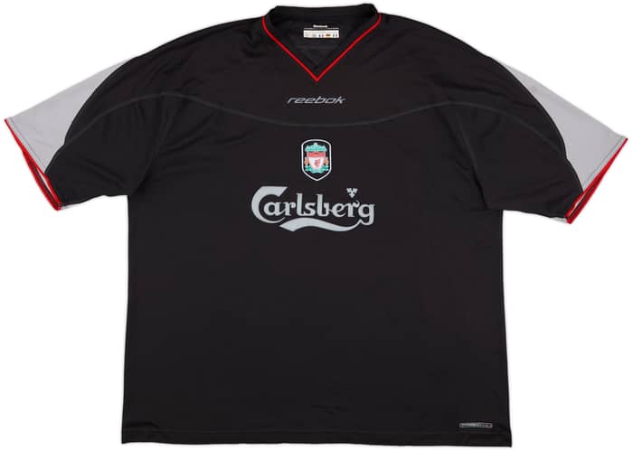 2002-04 Liverpool Away Shirt Gerrard #17 - 9/10 - (XXL)