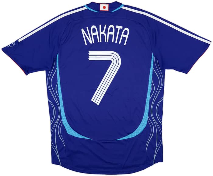 2006-08 Japan Home Shirt Nakata #7 - 7/10 - (L)