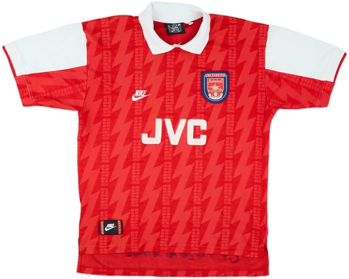 1994-96 Arsenal Home Shirt Adams #6 - 7/10 - (L)