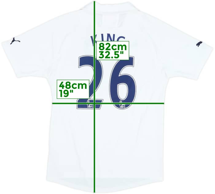2011-12 Tottenham Home Shirt King #26 - 6/10 - (M)
