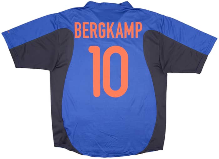 2000-02 Netherlands Away Shirt Bergkamp #10 - 8/10 - (L)