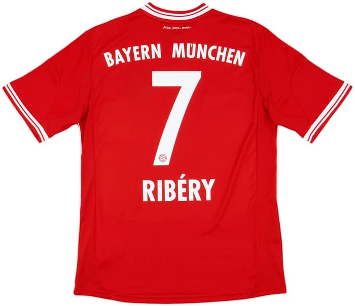 2013-14 Bayern Munich Home Shirt Ribery #7 - 8/10 - (XL.Boys)