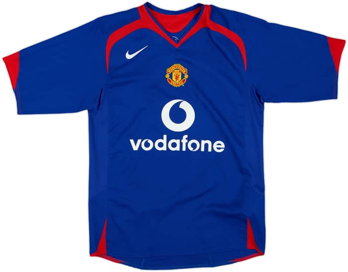 2005-06 Manchester United Away Shirt J.S.Park #13 - 8/10 - (S)