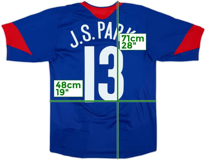 2005-06 Manchester United Away Shirt J.S.Park #13 - 8/10 - (S)