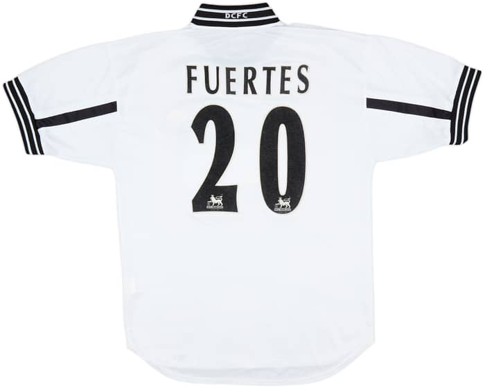 1999-01 Derby County Home Shirt Fuertes #20 - 8/10 - (L)