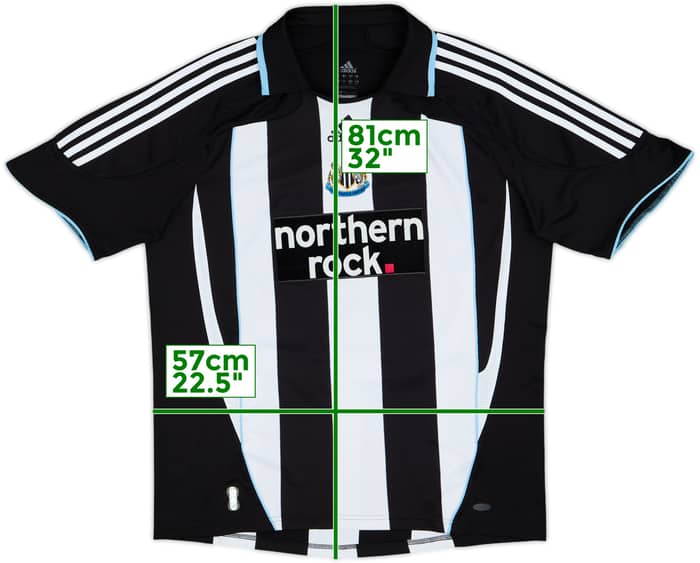 2007-09 Newcastle Home Shirt Taylor #27 - 8/10 - (L)