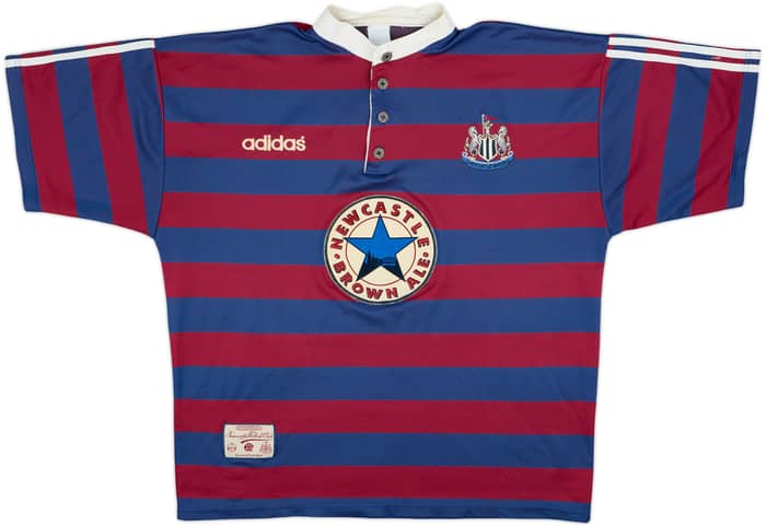 1995-96 Newcastle Camiseta de Visitante Ginola #14 - 8/10 - (XL)