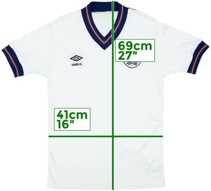1986 England Home Shirt - 5/10 - (S)