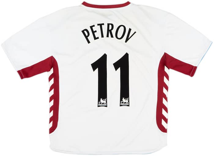 2006-07 Aston Villa Away Shirt Petrov #11 - 6/10 - (L)