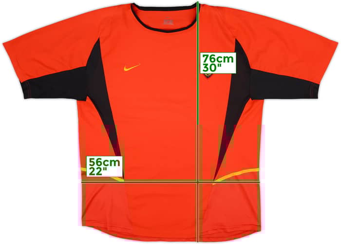 2002-04 Belgium Home Shirt - 8/10 - (XL)