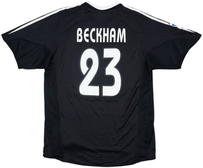 2004-05 Real Madrid Away Shirt Beckham #23 - 8/10 - (M)